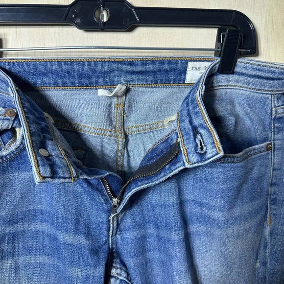Rag & Bone Women’s Size 28 Classic Blue Denim Jeans. Dre Low-Rise Slim Boyfriend - Picture 3 of 10
